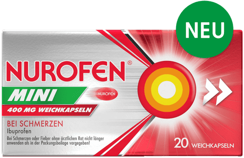Erleben Sie die Geschwindigkeit flüssigen Ibuprofens!
